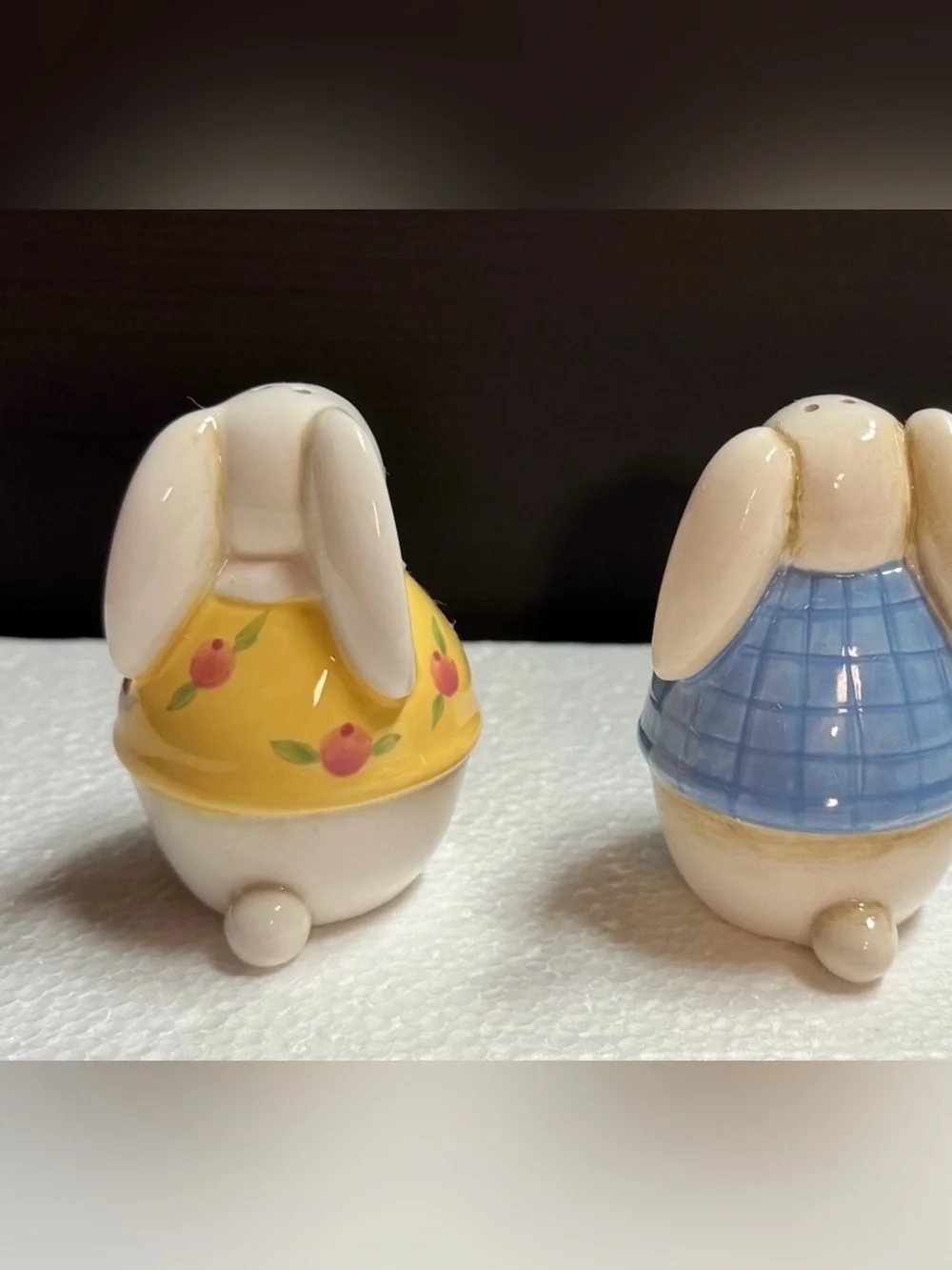 Sandi Gore Charming Bunny Salt and Pepper Shaker Set